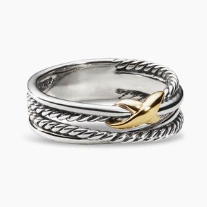 David Yurman X Crossover Band Ring (Size 6)